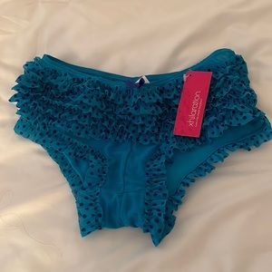 Xhiliration low-rise mesh boyshort